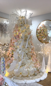 Árvore Aurora de Cristal Luxo 2.20m